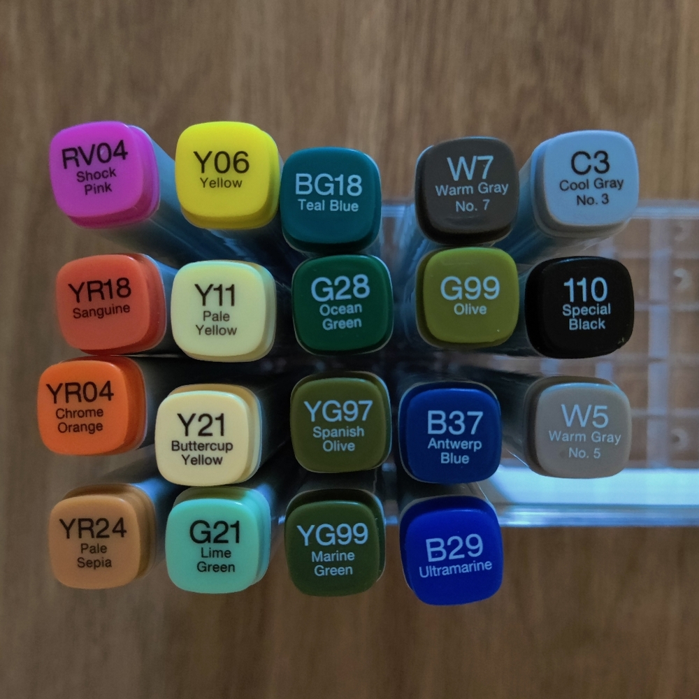 Copic Classic Markers 19pc